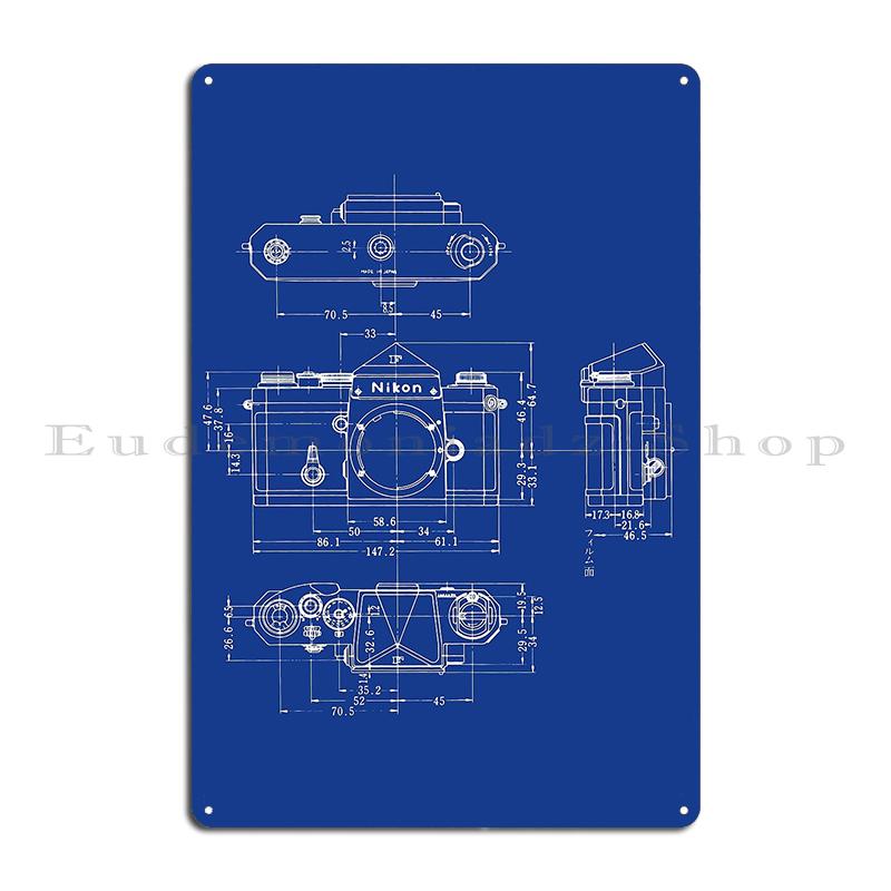 Anatomy Of A Leica Camera 1989 Old Camera Part Patent Drawing Metal Plaque Club Party Plaques Living Room Create Tin Sign Poster