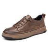 Fashion Men's Versatile Casual Shoes Trendy Men's Loafers Ultra Soft Breathable Leather Spring 2025 New Style