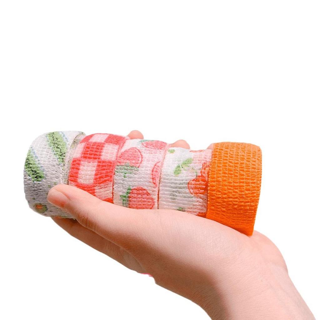 Cartoon Writing Finger Sleeve: Anti-Callus, Self-Adhesive Elastic Bandage Wrap for Students