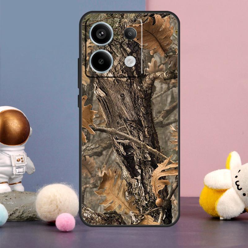 Camouflage Jagd Case Für Xiaomi Redmi Note 15 Pro Plus 10 11 12 13 14 Pro Redmi 15 15C 14C 10C 12C 13C Hülle