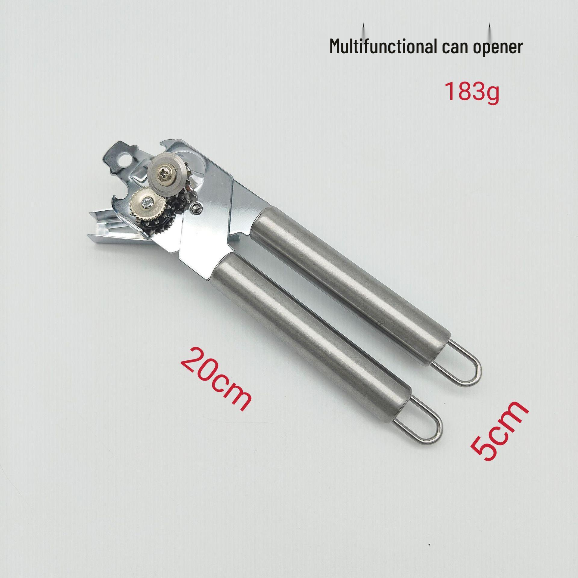 

Многофункциональная открывалка для банок, консервных банок и бутылок с орехоколом