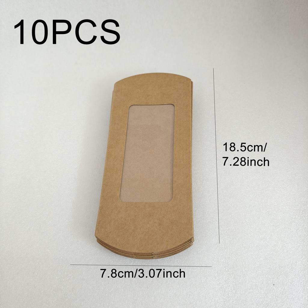 10pcs Kraft Envelopes Bag Wedding Small Business Supplies Stationery DIY Postcard Paper Invitations Storage Packaging