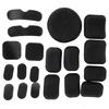19Pcs Universal Helmet Padding Replacement Motorcycles Helmets Foam Cushion Pad