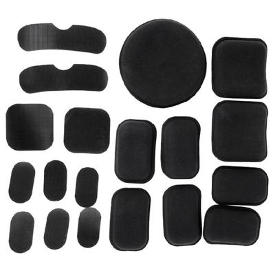 19ks Univerzální náhradní polstrování helmy Motocyklové helmy Pěnová podložka