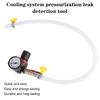 Pressure Tester Gauge Auto Coolant Water Tank Leakage Detector with Dial Gauge Car Cooling System Tester 0-150 PSI Universal