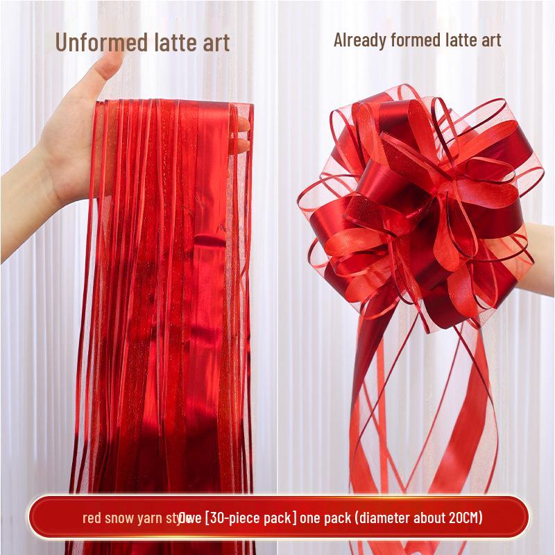 Rural Wedding Décor Set: Quilt, Trousseau, Car Ribbons & Room Decorations