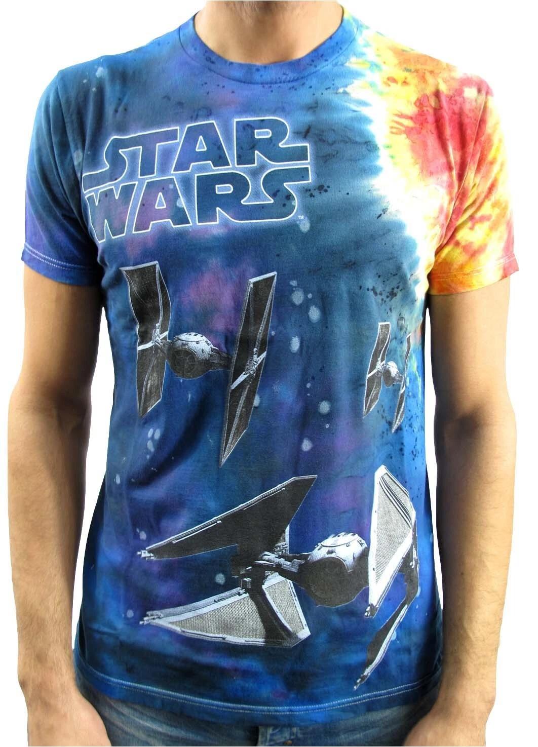 Star Wars TIE Fighter s Men s Tie Dye T-Shirt New L