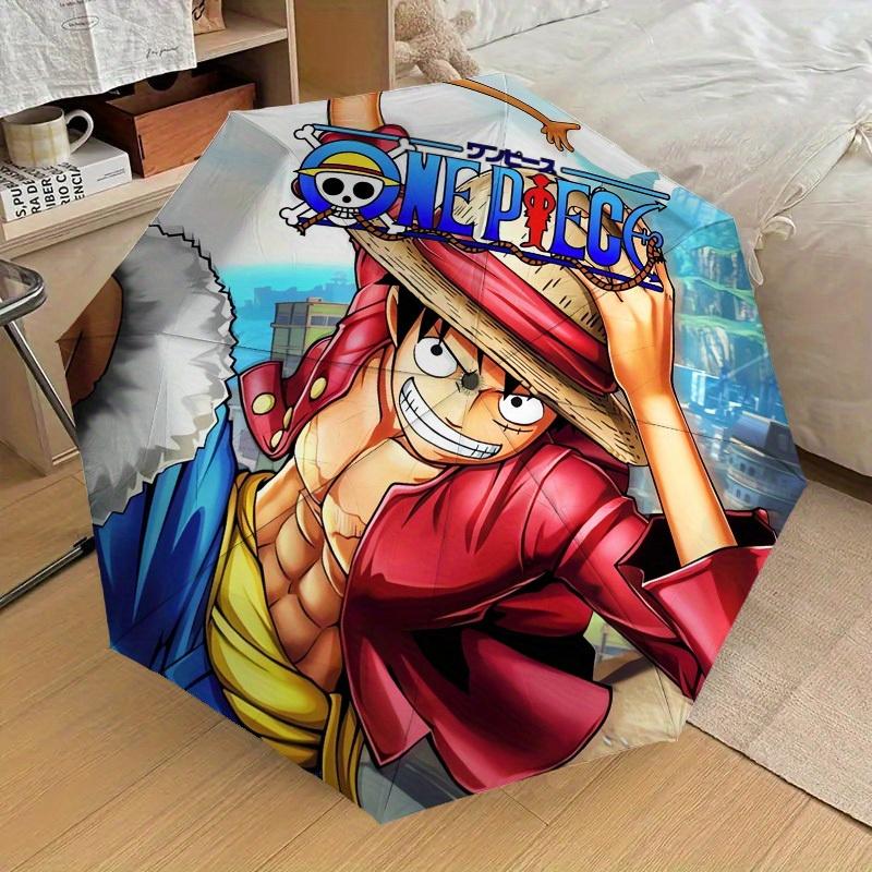 1pc One Piece Straw Hat Themed High-quality Umbrella,Automatic Opening and Closing Umbrella,Multi-functional Umbrella G0811126