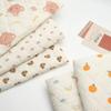 0.5m/2m Thicken Pure Cotton Double-layer Crepe Printed Quilted Cotton Fabric for Sewing Pajamas DIY Children's Clothing Fabrics