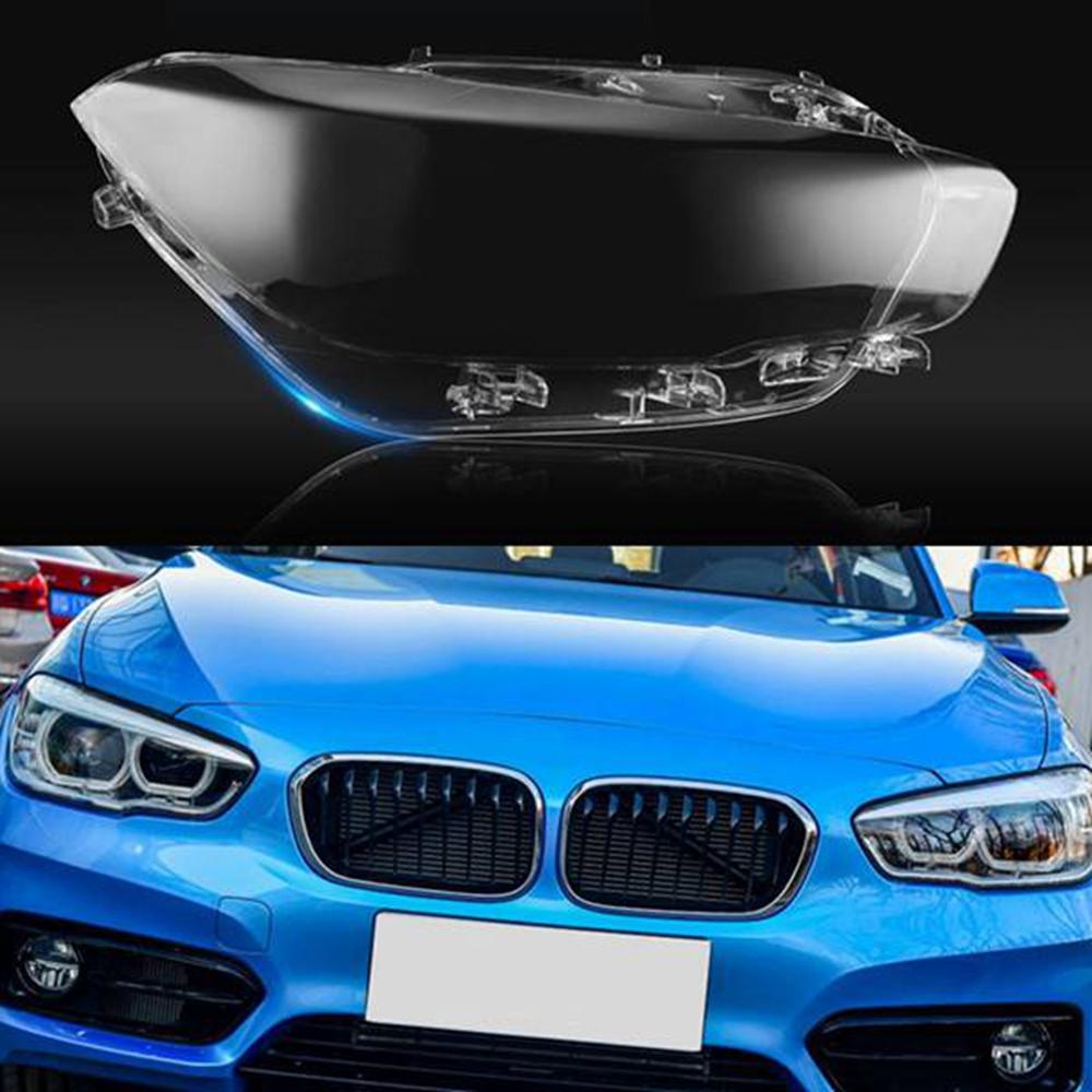 Car Headlight Glass Lampshade Headlight Shell Lens Lamp Cover Lens for-BMW 1 Series F20 116I 118I 120I 2016-2019
