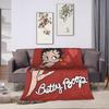 B-Bettys Boops Warm Blanket  Kids Plush Throw Blanket Aesthetic Couch Chair Flannel Bedspread Sofa Bed Cover