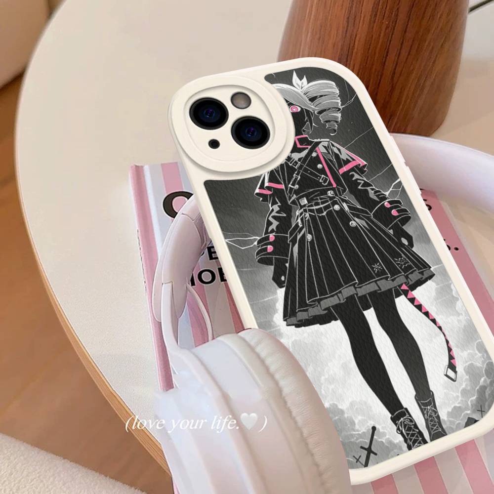 Popular Virtual Singer Kasane Teto Anime Phone Case Hard Leather For IPhone 16 15 14 13 12 Mini 11 14 Pro Max Xs X Xr 7 8 Plus iphone 13promax