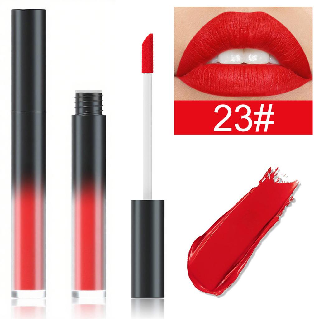 1-delige fluweelmatte lippenstift Rijk gekleurd Lichtgewicht Comfortabel om te dragen Niet-uitdrogende lipgloss Levendige tinten voor dagelijks gebruik of Halloween