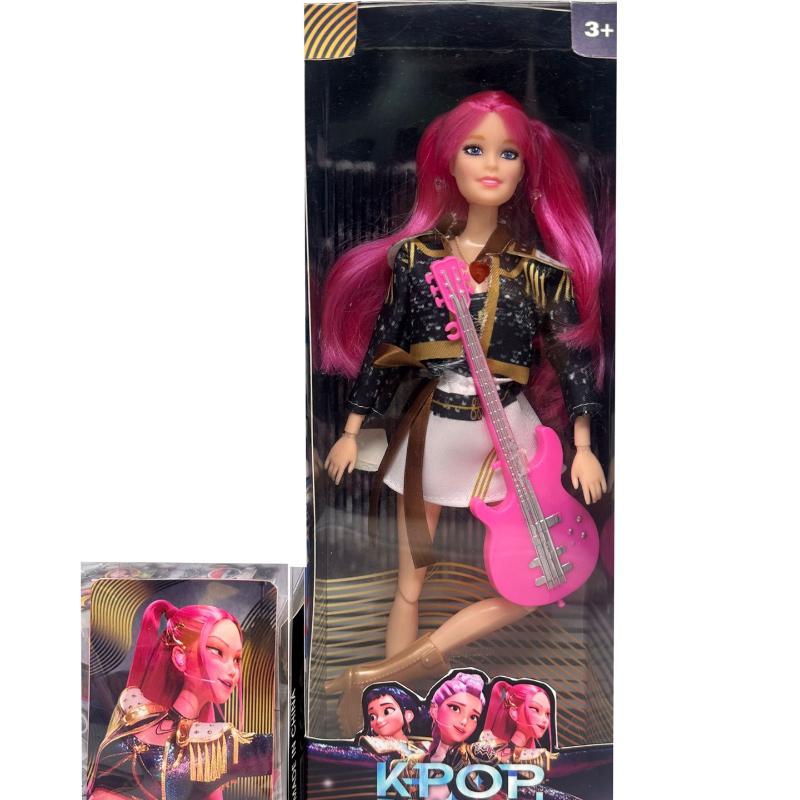 Kpop demonų medžiotojo veiksmo figūrėlė Mimi Mira Zoe graži princesė mergaitė lėlė plastikinė „pasidaryk pats“ žaislo dovana vaikams