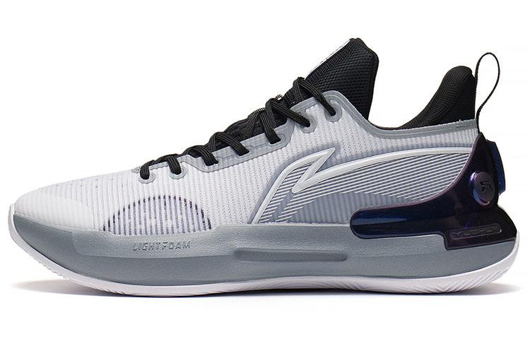 Li Ning YuShuai Ретро Текстиль, Синтетическая кожа, ТПУ Устойчивый к истиранию Дышащий Покрытие Низкий верх ABPS031-6 44