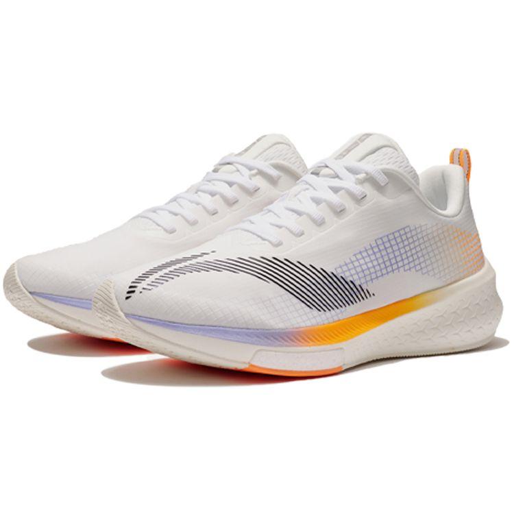 Li Ning Red Rabbit 5 Pro Comfortable Fabric Non-Slip Wear-Resistant Rebound Low-Top Running Shoes Men Running Shoes White ARMS003-1