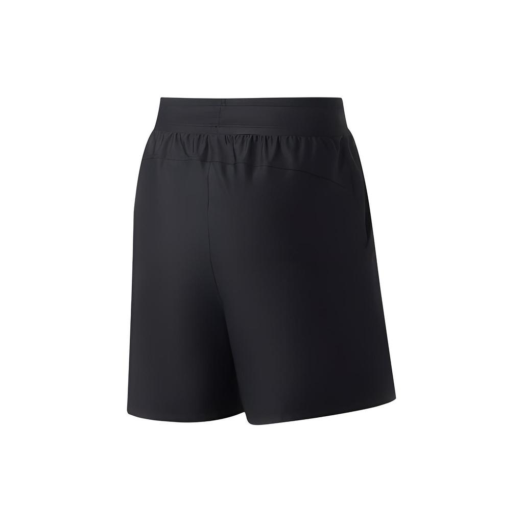 Li Ning Reflective Knitted Sports Fitness Shorts Women Shorts Black AKYT230-1