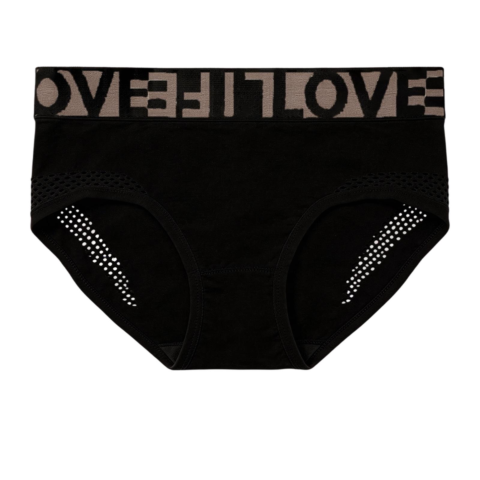 Zeriluna Lightweight Breathable Contoured Panties - High Elasticity & Comfort Small
