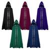 New Hooded Cape Plus Size Medieval Renaissance Cape Halloween Costume