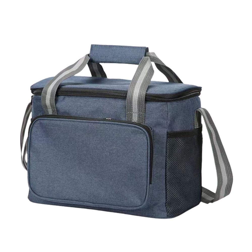 Handheld Thermal Lunch Bag 15L Cooler Lunch Box Durable Insulated Cooler Bag  Picnics