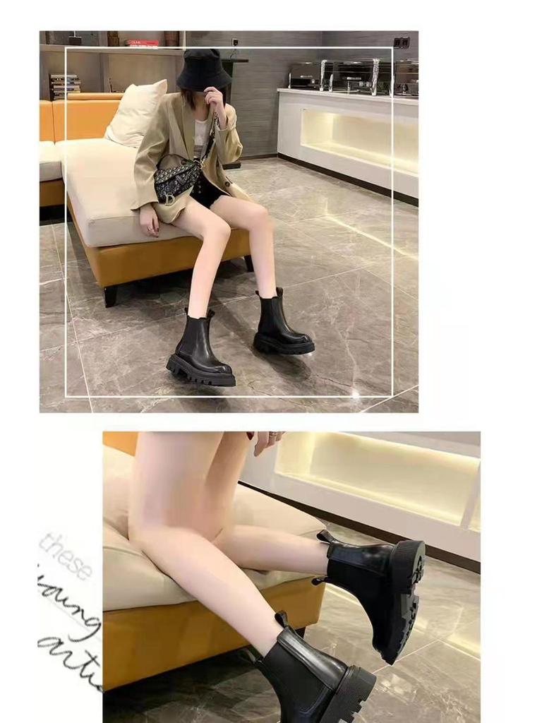 Bestseller Unisex Martin Schneestiefel: 2025 Winter Rutschfeste Mode Chelsea Stiefelette