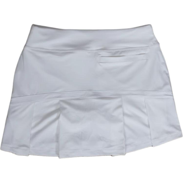 Nike Dri-Fit Short Golf Quick-Dry Solid Color Breathable Skirt Women Skirts White 725789-100