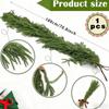 Christmas Cedar Garland Holiday Party Supplies Artificial Greenery Garland For Winter For Outdoor Indoor Porches Wall Garden