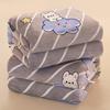 Dual-Use Flannel Throw & Bed Sheet: Thick, Warm, Winter & All-Season Blanket for Dorm or Home, Single/Double