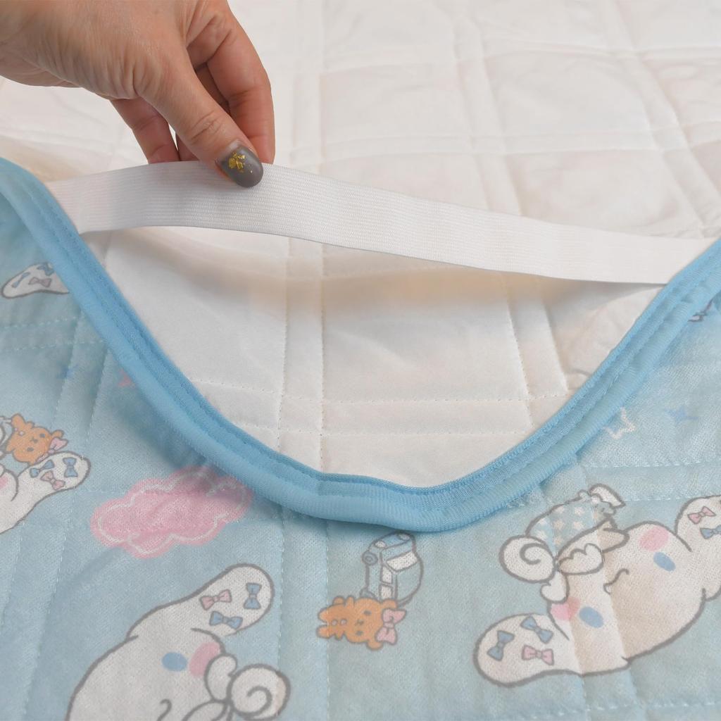 Marushin Sanrio Cinnamoroll Goodnight Cinnamon Quilted Mattress Pad All-Season (Product Code 3815016100)