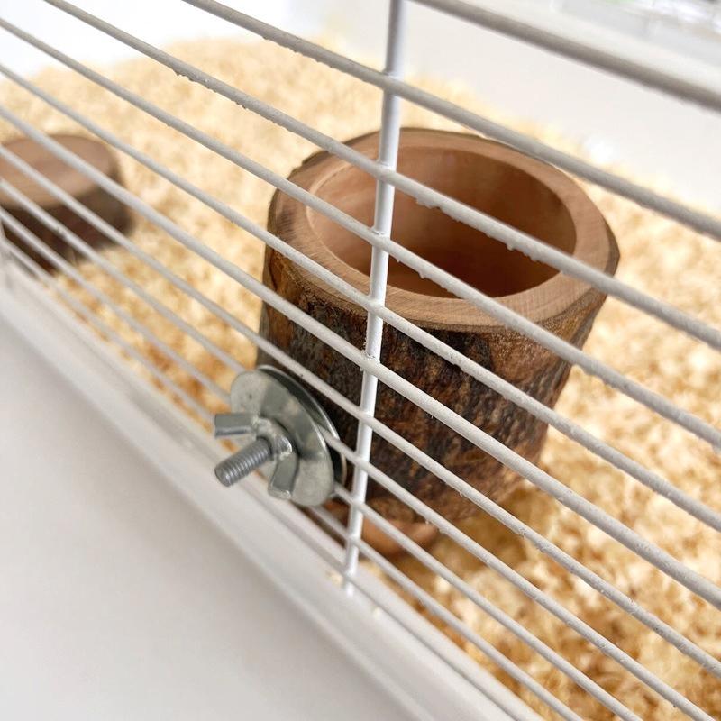 Barn Mouse, Golden Silk Bear, Small Pet Food Bowl, Wooden Toy, Sugar Glider Supplies, Food Basin, Feed Box