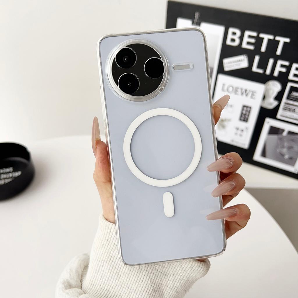 Applicable to Redmi k11 supreme mobile phone case K11pro advanced magnetic suction ice mist matte K11 ice crystal transparent and anti-drop