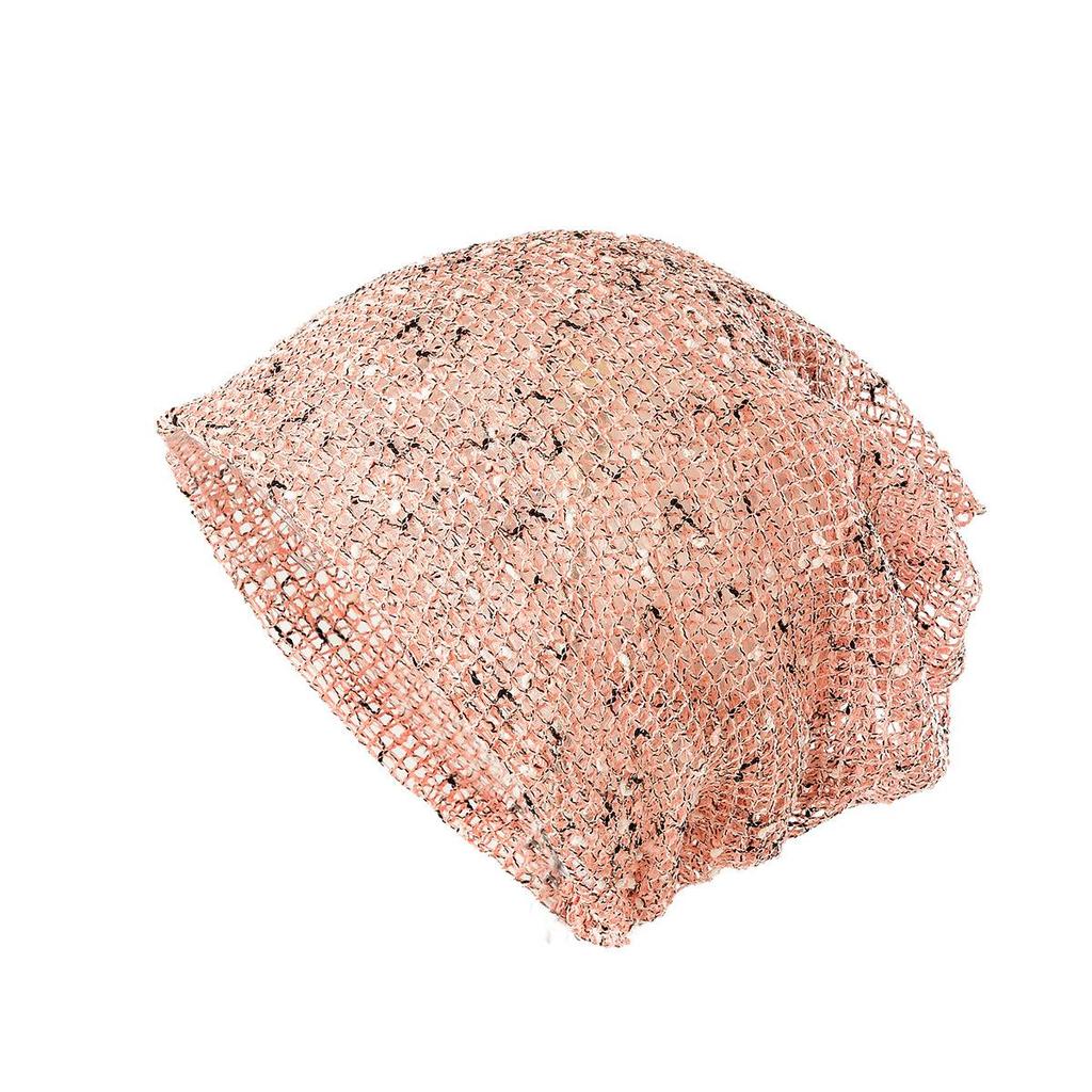 Women's Breathable Mesh Bandana, Summer Head Wrap Hat, with Ponytail Feature, Loose Fit
