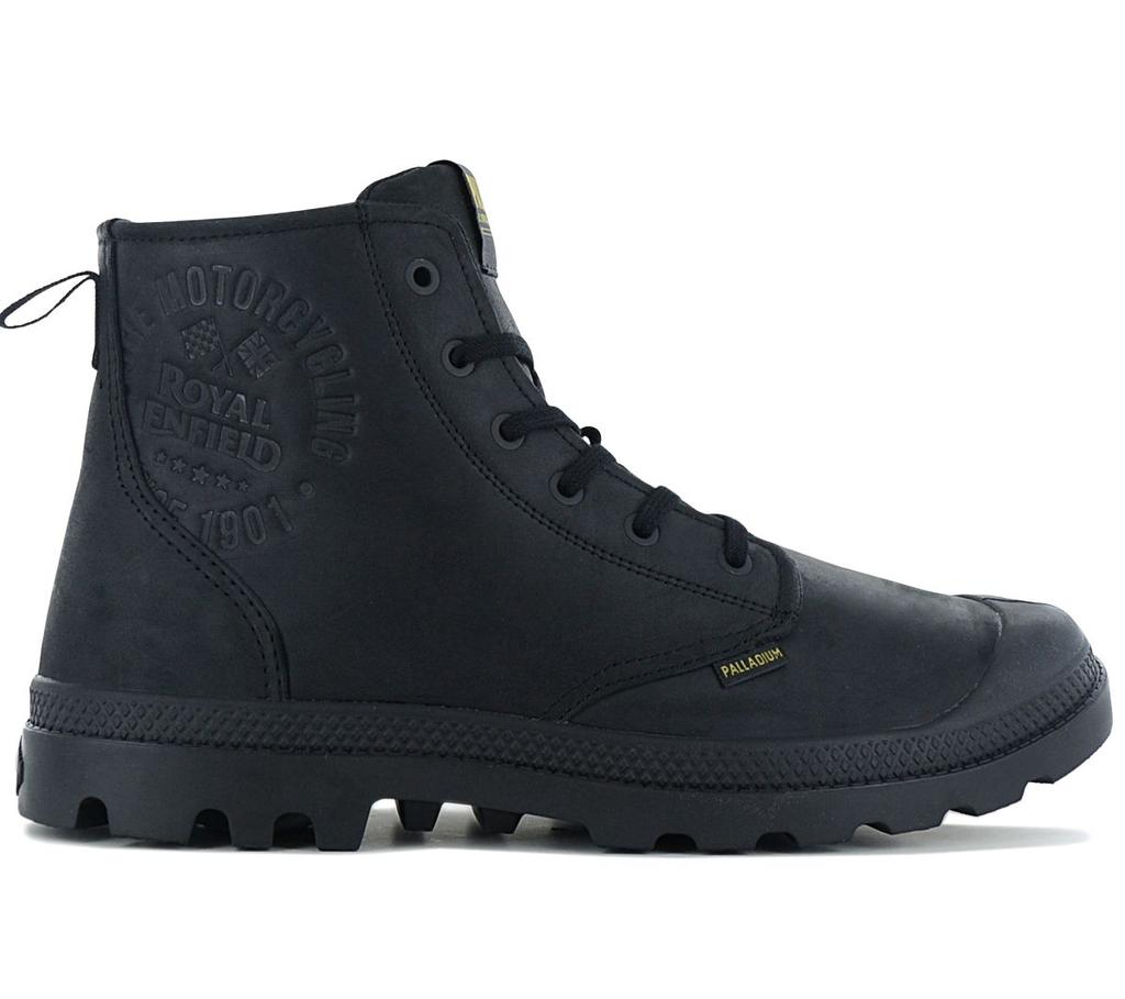 Palladium Pampa Continental Leather - Мужские ботинки Ботинки Туфли кожаные черные 74373-008-M ОРИГИНАЛ