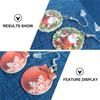 Christmas Accessories 6 Pairs Xmas Designed Earrings Pendant Eardrops Creative Xmas Ear Jewelry