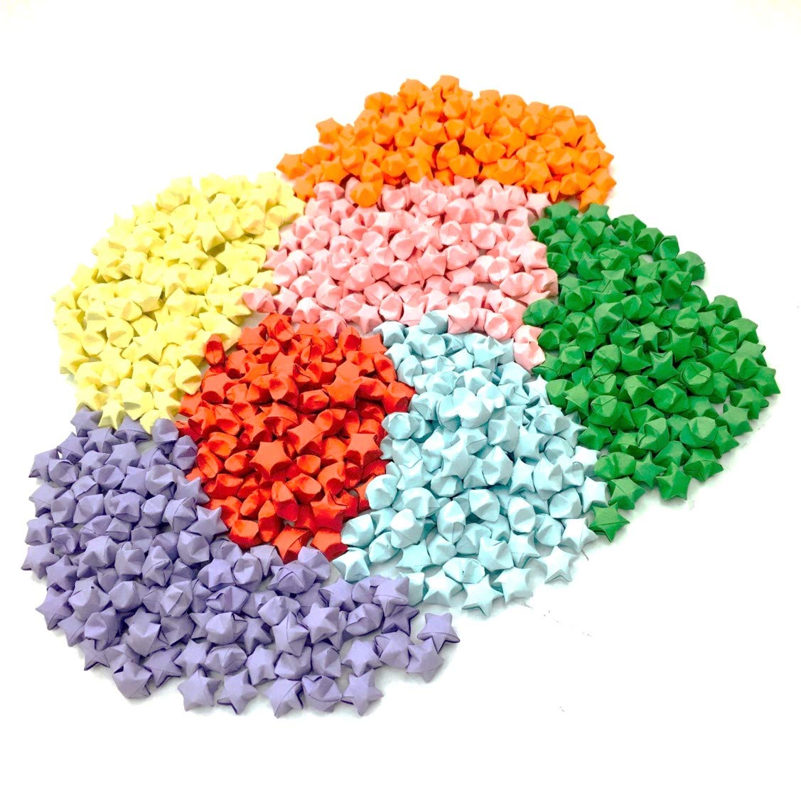 

Star Shower Confetti, Flower Shower Decorations for Parties, Weddings, Birthdays, and Home Decor, Colorful, 7 Colors (700 Pieces)