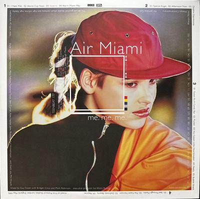 12inch Record AIR MIAMI - Me. Me. Me. TEENBEAT177 Teenbeat 2023 UK Rock