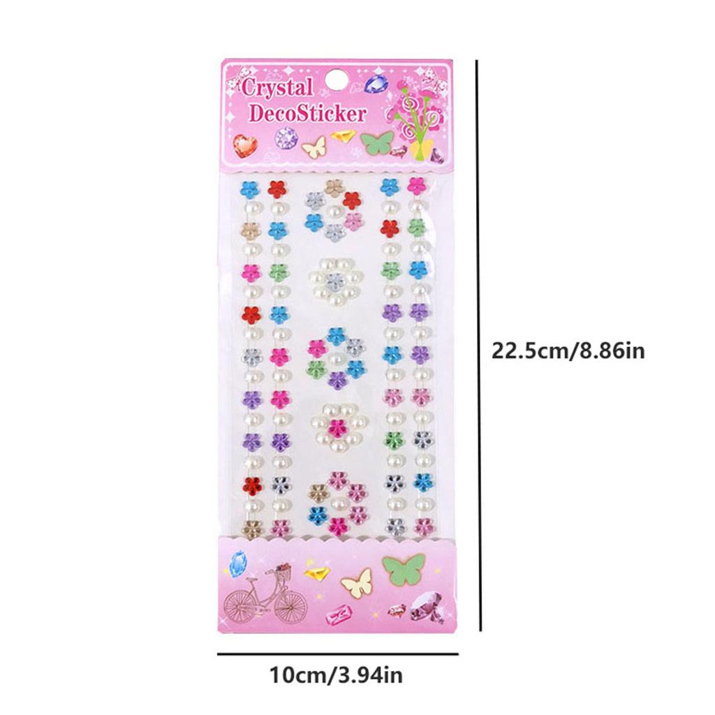 Hoge Kwaliteit 1 Stuk Hoge Kwaliteit Bloemen Hoge Kwaliteit Acryl Hoge Kwaliteit Kristal Hoge Kwaliteit Diamant Hoge Kwaliteit Sticker Hoge Kwaliteit Meisjes