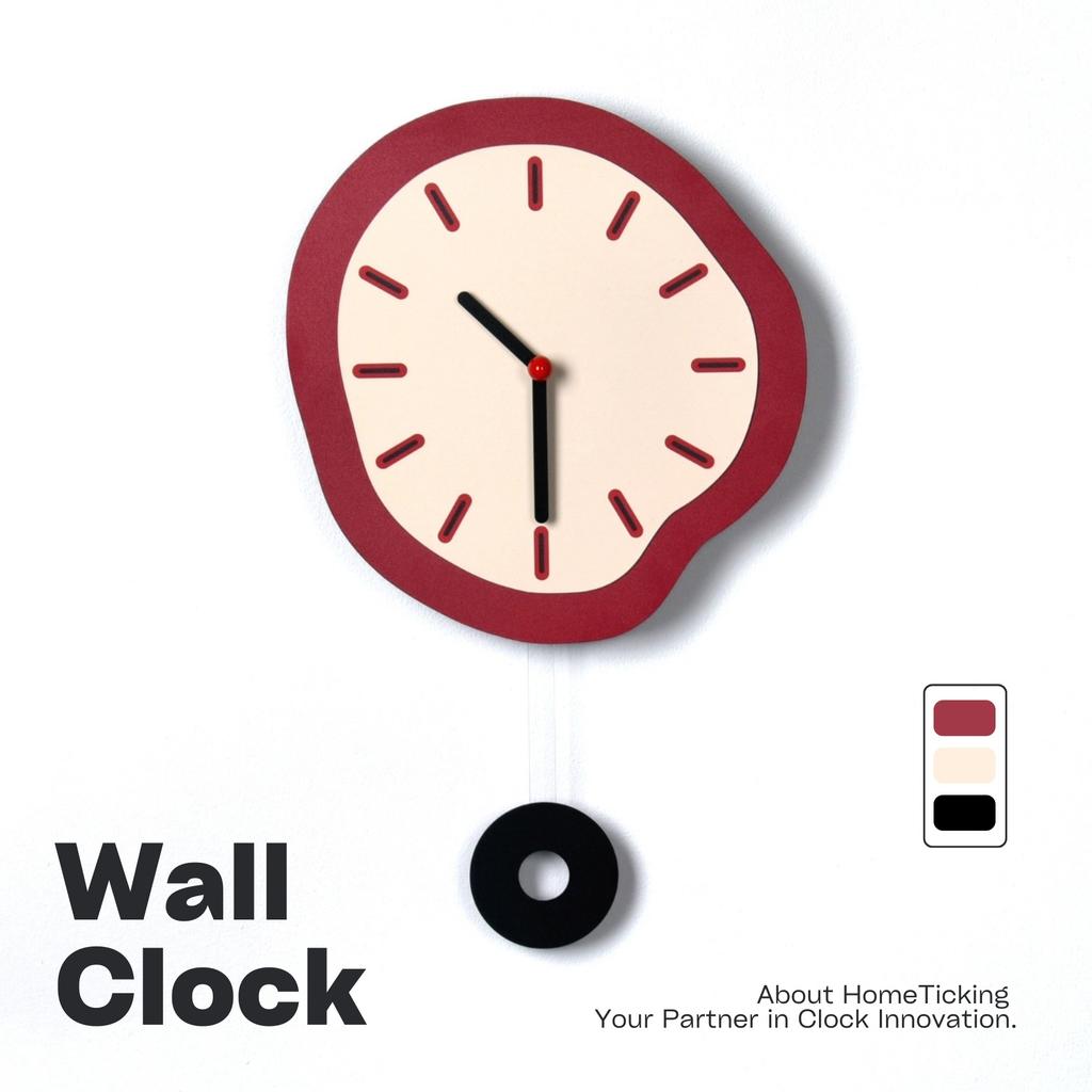 Modern Minimalist Nordic Decor Wall Clock Luxury Silent Hanging Wall Clocks Household Timepiece for Living Room