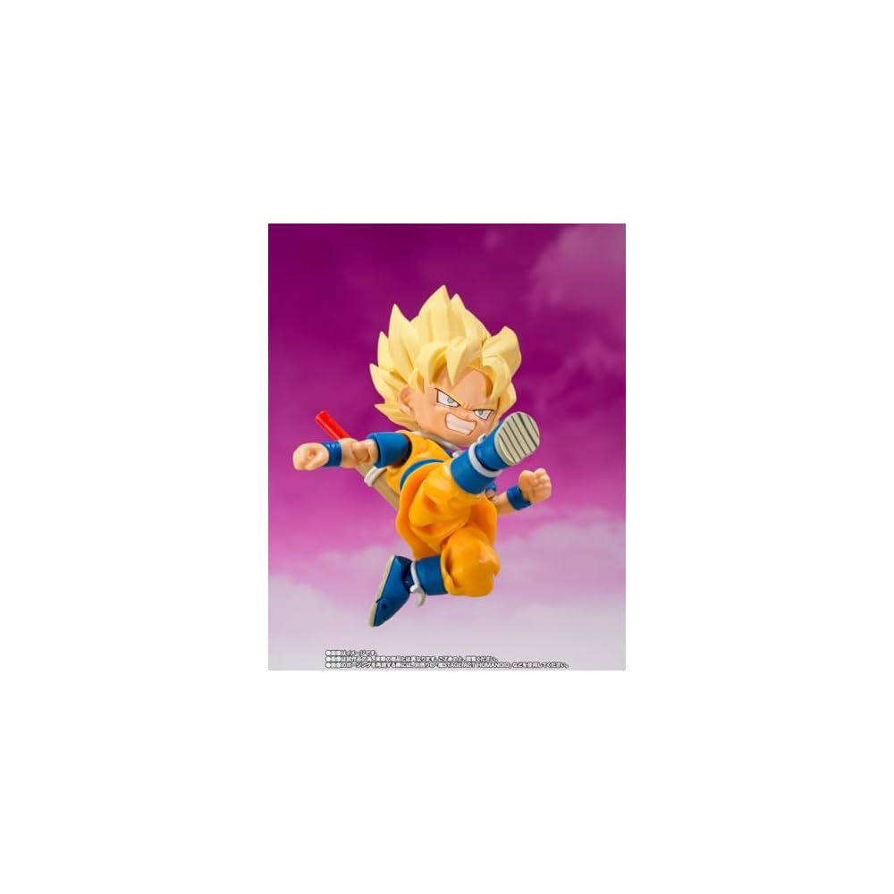 Soul Nations S.H.Figuarts Dragon Ball Z Super Saiyan Goku Mini Action Figure 10cm