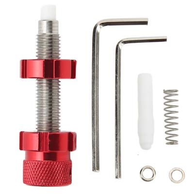 Archery Plunger Bow Arrow Screw In Cushion Plunger Aluminum Alloy for Recurve Bow Accessories Red