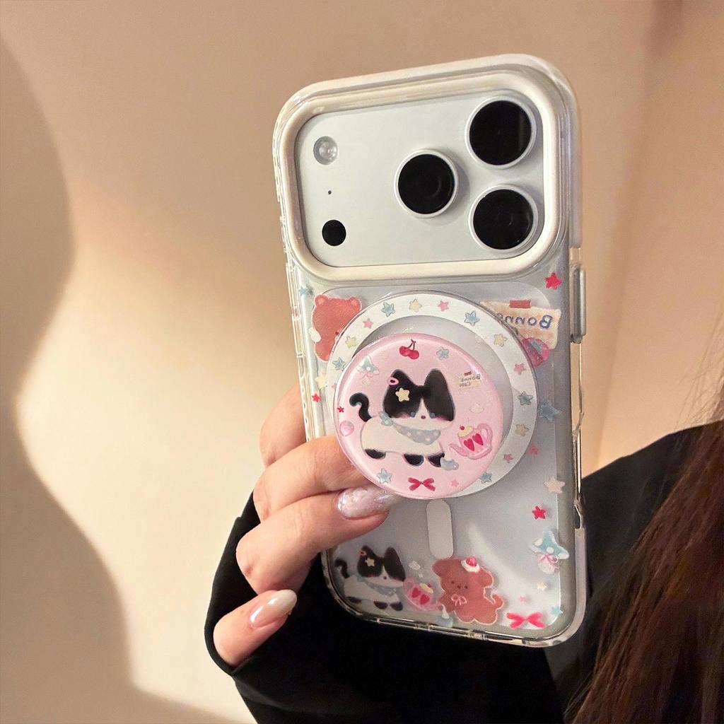 Cover colorate per telefono a tema cartoni animati per iPhone 16, iPhone 17 e iPhone 17 Pro Max