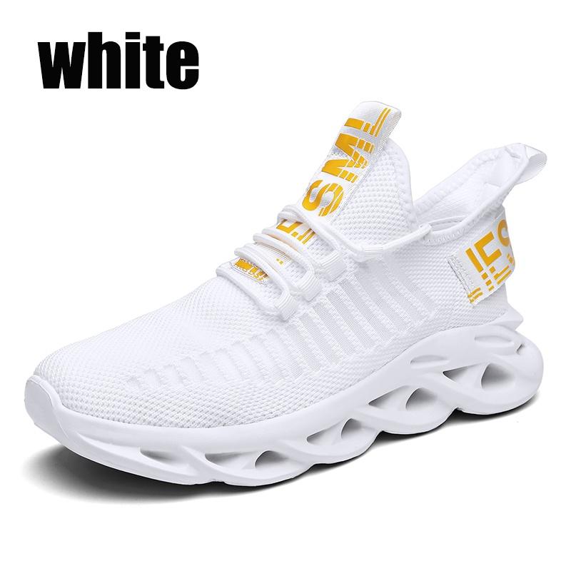 Męskie modne trampki Oddychające buty sportowe Męskie sportowe buty do biegania Rozmiar:39 ~ 46