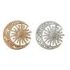 Elegante broche floral de aleación, accesorio de joyería para realzar cualquier atuendo.
