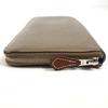 HERMES Azap Long Silk-In Wallet Zip Around Long Wallet Epsom Etoupe gray
