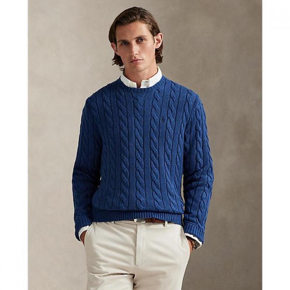 Polo Ralph Lauren Men S Cable Knit Cotton Sweater mnpoSwe16822549410 XL