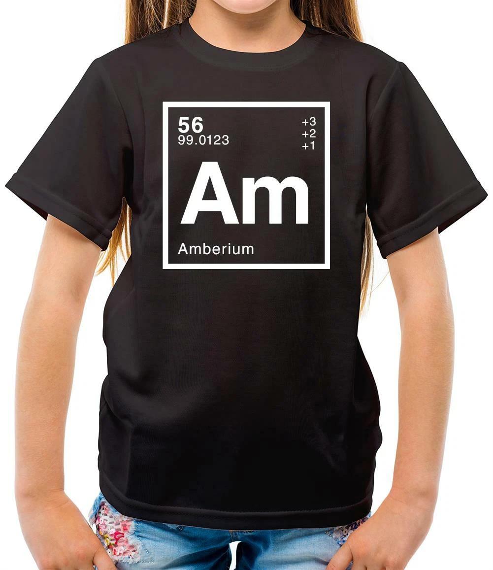 

AMBER - Periodic Elet - Kids T-Shirt - First Name - Surname - Personal - Gift 100