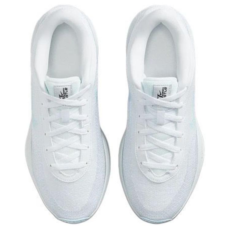 Nové protiskluzové basketbalové boty Nike s nízkým svrškem odolné proti opotřebení pánské bílé FJ7808-101