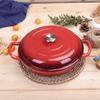 Chuchuang Jingpin Litinový smaltovaný hrnec Dutch Oven