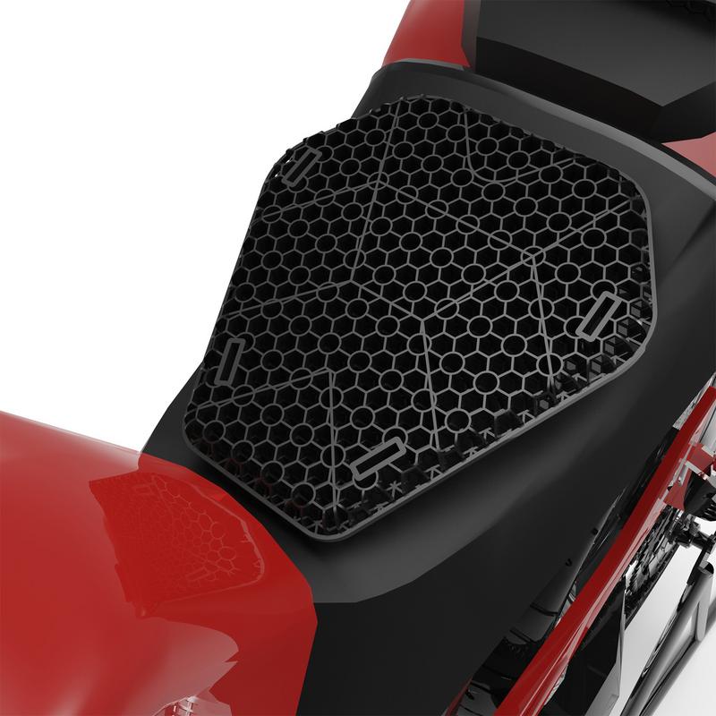 Motorcycle Breathable Structure Cushion Motorbike Seat Cushion 3D Honeycomb Shock-Absorbing Pad Motorcycle Items