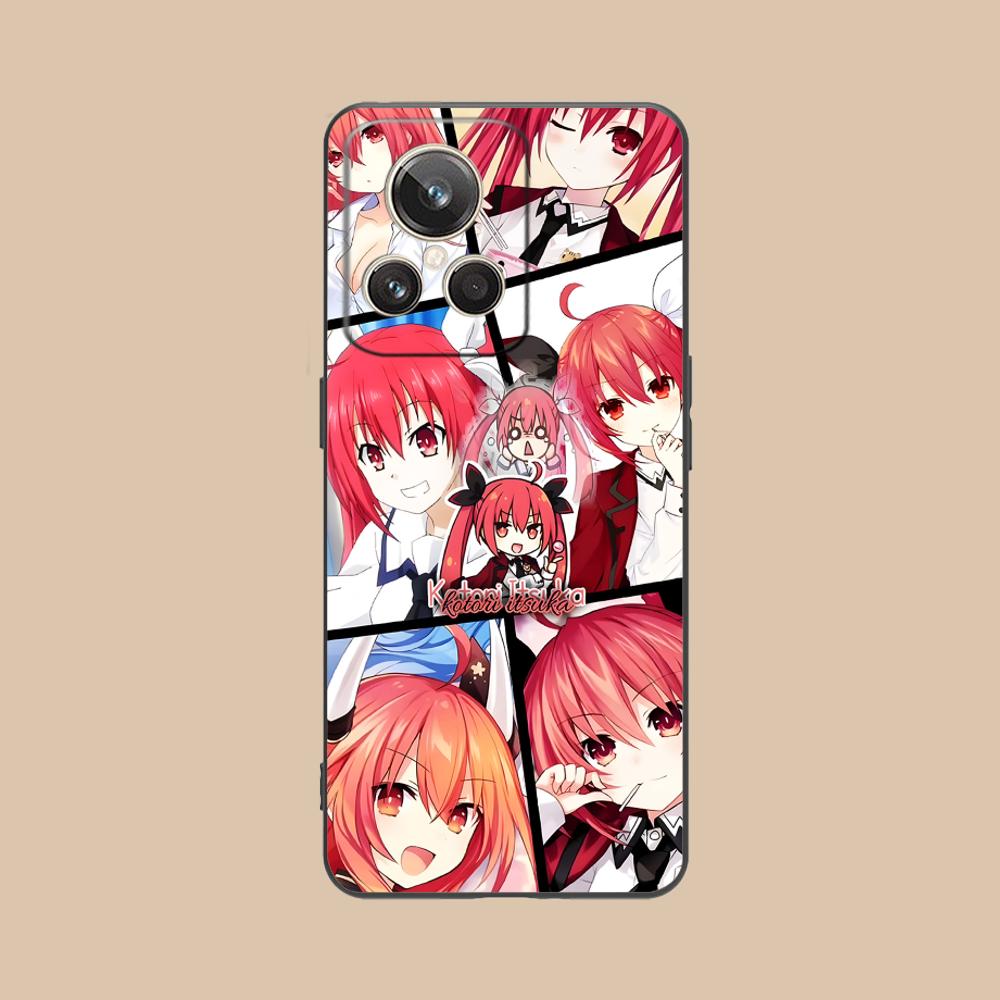 Date a Live Kotori Itsuka TPU Mobile Phone Case for Realme GT 8 Neo Pro C75 73 71 C67 65 C55 53 C35 31 C20 15 Colorful Cover